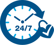 24시간 출입가능